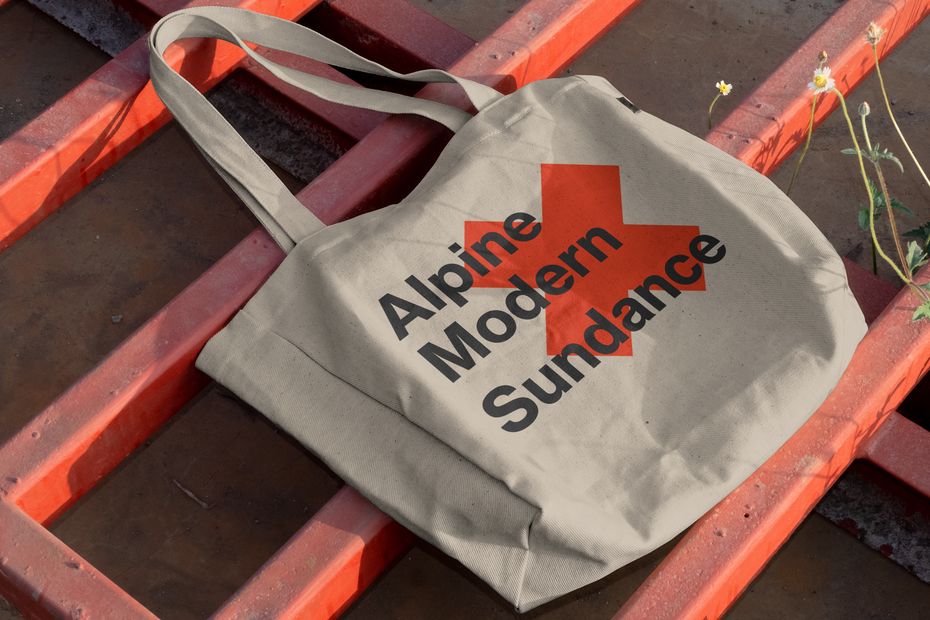 Alpine Modern x Sundance tote bag